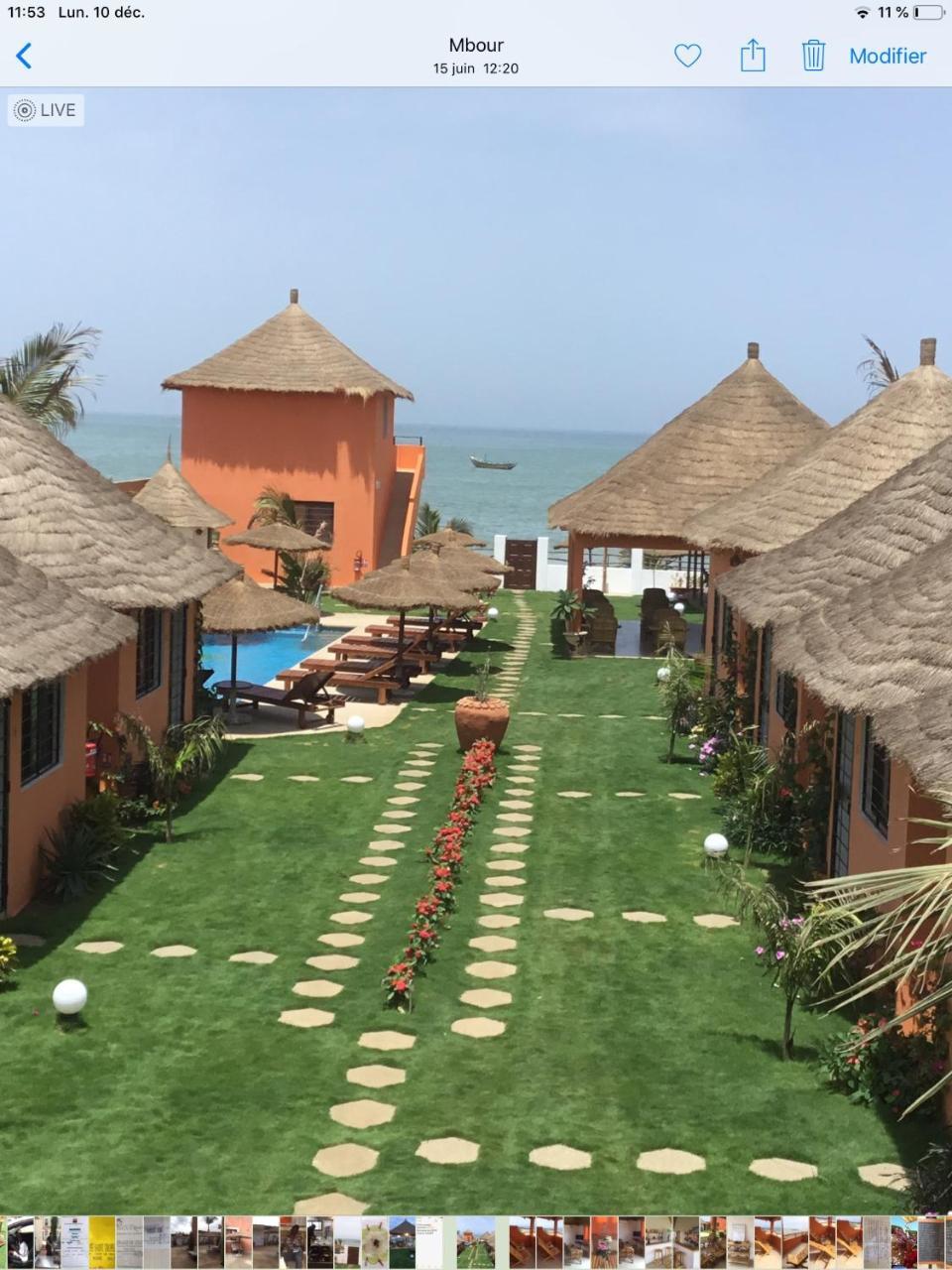 Terra Lodge Sénégal M'Bour Esterno foto